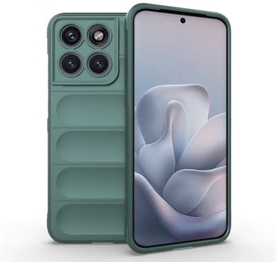 Coverup Hoesje - Geschikt voor Motorola Edge 70 Fusion Hoesje - Coverup Hands-On Rugged Back Cover - Groen