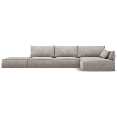 Hoekbank Vanda rechts chenille | Mazzini Sofas