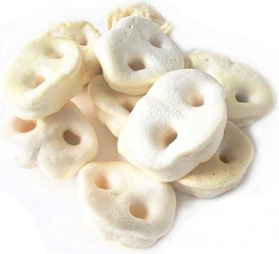 Varkensneuzen- 25 stuks-hondensnacks