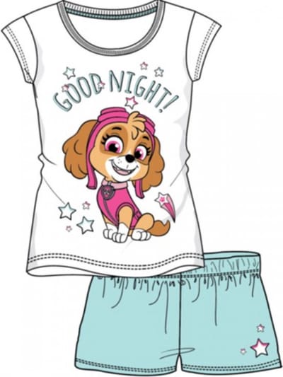Paw patrol shortama - meisjes pyjama - skye