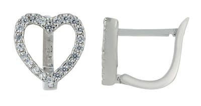 AKZENT Akzent Dames oorbel "Elske" uit 925 Sterlingzilver, gerhodineerd, duurzaam