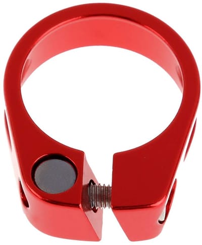 Dailygoods- Zadelpenklem 31.8mm - Aluminium - Lichtgewicht 22g - Geschikt voor 27.2mm Zadelpen - MTB/Racefiets - Eenvoudige installatie - Fietszadelklem
