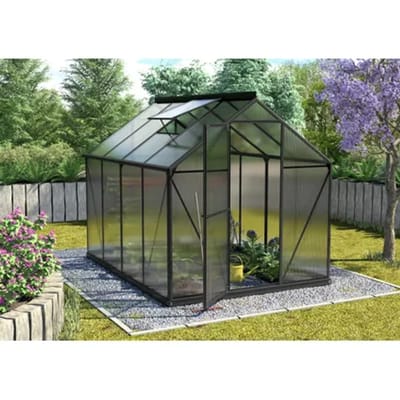 Vitavia Tuinkas Triton 5000 - Polycarbonaat 4mm - Zwart - 198x256x207cm