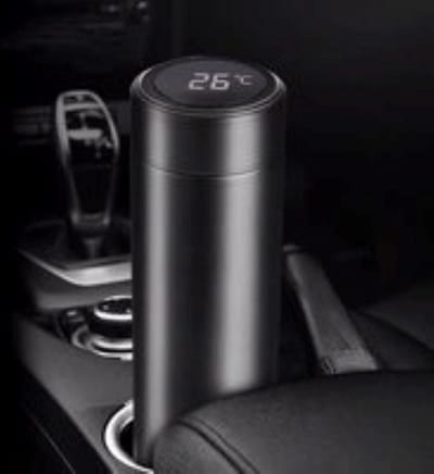 thermofles van roestvrij staal 500 ml - LED-temperatuurdisplay en aanraaksensor - thermosbeker - thermoskan - thermosflessen