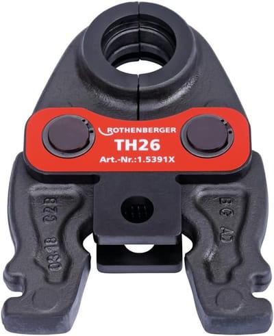 Persbekken Set 26 mm voor TH Profiel - Compacte Koperen Persfittingen