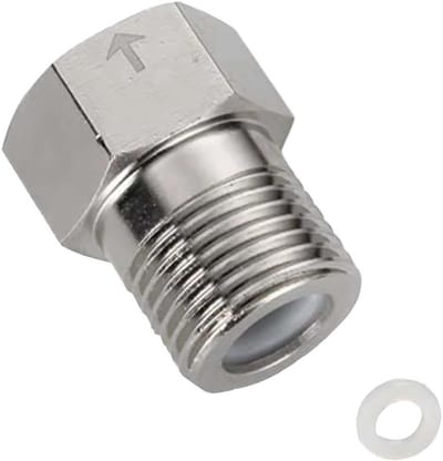 Terugslagklep G1/2 Inch Enkelrichting Pijpverbinding Roestvrij Staal