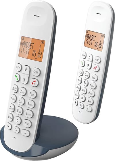 ApexArte® Huistelefoon - Senioren Telefoon Vaste Lijn - GSM - Wit