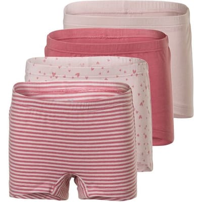 LUPILU Set van 4 kinder onderbroeken (Lichtroze/roze, 98/104)