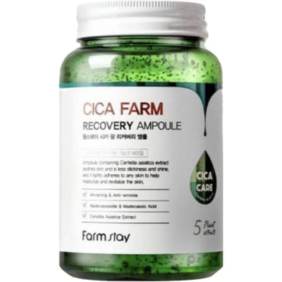 Ampoule de sérum régénératrice à la Centella asiatica 250 ml 2pcs