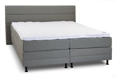 Vitality Pur Duo-Bed Matrastopper – 100x200 cm - Vochtregulerende topper – Rondom Elastiek - Ademend & Wasbaar