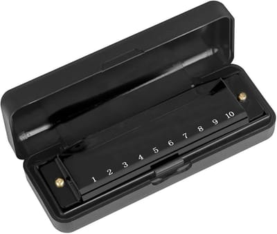 Mondharmonica - 10 Gaten Instrument - Muziek Maken - Gemakkelijk Hoge Tonen - 10.4 cm Lengte - Diverse Kleuren
