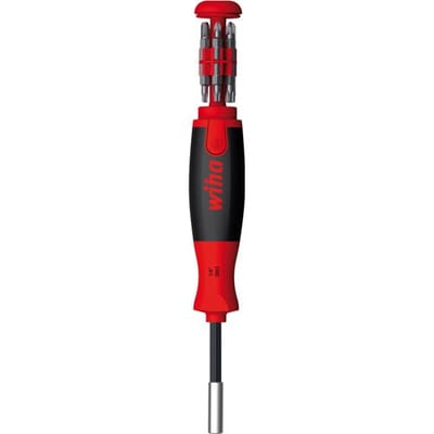 Wiha LiftUp 25 Schroevendraaierset Werkplaats 12-delig Inbus, Dop (zeskant), Kruiskop Phillips, Kruiskop Pozidriv, Plat, Torx