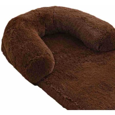 Grand Lit Humain pour Chien Pliant Canapé pour Animal de Compagnie Grande Niche pour Chien Tapis Doux Hiver Chaud pour Chien Niche pour Chat Tapis de Niche 178X100X30CM
