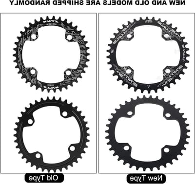 Bicycle Chainring Reparatie Onderdelen van Aluminium Legering voor Mountainbikes 32/34/36/38T BCD 104, Lichtgewicht en Duurzaam