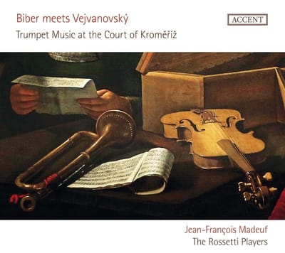 Jean-François Madeuf & The Rossetti Players - Biber Meets Vejvanovsky - Trompetenkonzerte Am Hof Kromeriz (CD)