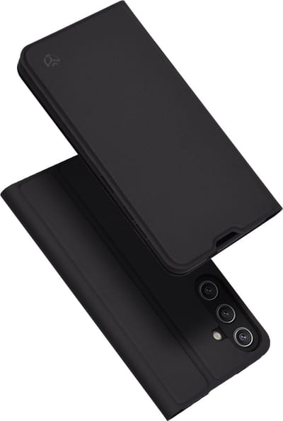 Hoesje geschikt voor Samsung Galaxy S24 - Techsuit Magskin Book Wallet Case - Zwart