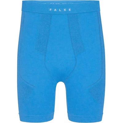 FALKE Warm Short voor milde tot koude temperatur functioneel materiaal Broek van onderlaag heren blauw - maat S