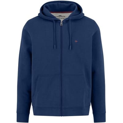 Fynch-Hatton Vest Hooded Sweat Cardigan Midnight / male