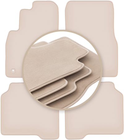 PREMIUM beige vloermatten voor: Hyundai Terracan SUV 2001-2006