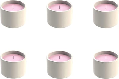 Vlamschalen Citronella - Outdoor Kaarsen - Terras Verlichten - Set van 6 stuks - Ø 98 x H 62 cm