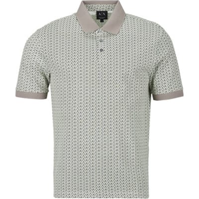 Armani Exchange Xm002015_af10366 Korte Mouw Poloshirt Grijs M Man