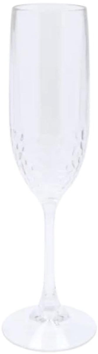 Travellife Ador Champagneglas Clear 2 Stuks - BPA-vrij - Hoogwaardig kunststof - Ideaal op de camping