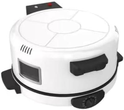 Broodmaker Machine - Pita Oven - Thuis Bakken - Dubbele Thermostaten - 47.5 x 48 x 25 cm - Wit