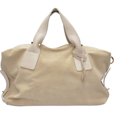 Anna Luchini Beige Rundleer Tas