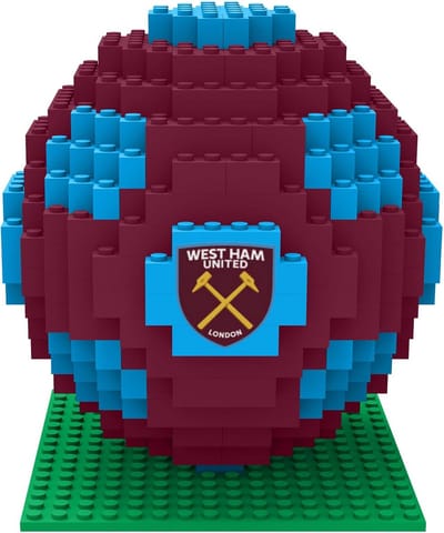 XL Voetbal Bouwset met Grote Blokken voor het bouwen van een 3D-Model