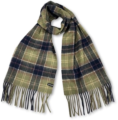 Highlands | Groene en blauwe geruite wollen jachtsjaal