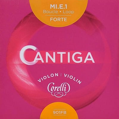 Corelli CO-901-FB violin string E-1 4/4, heavy, steel, ball end