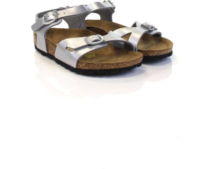 Birkenstock Meisjes Sandalen - Silver - Maat 30