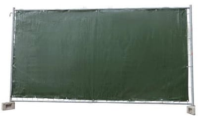 bouwhek zichtscherm 1,76 x 3,41 m - kwalitatieve bescherming voor bouwplaatsen
