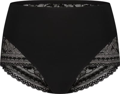 Ten Cate Secrets maxi met kant zwart voor Dames | Maat S