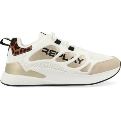 Replay Maze Jr - maat 30 - Lage sneakers - Meisjes - Wit