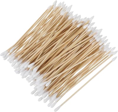 Schoonmaakstaafjes Dubbelzijdig - Katoen Tips - Precisie Werk - Flexibele Dubbele Tips - 400 Stuks - Diverse Kleuren