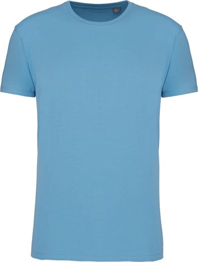 Kariban Uniseks t-shirt met ronde hals Bio190IC K3032IC - Cloudy blue heather - L
