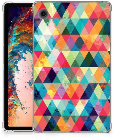 Samsung Galaxy Tab A11/Tab A9 Hippe Hoes Geruit