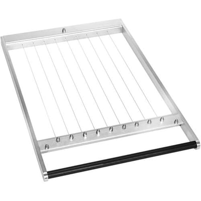 GGM Gastro Rahmen für Pralinenschneider - Drahtabstand: 37,5mm Zilver