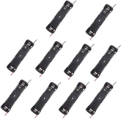 10 Stuks 18650 Batterijclips en Batterijhouders met Connect Leads
