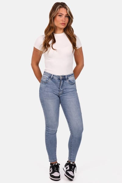 Getdrezzed Body - Maat: L - T shirt met ronde hals wit
