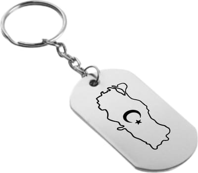 Akyol - Turkije Sleutelhanger - Turkije - reizigers - Istanbul - 2,5 x 2,5 CM
