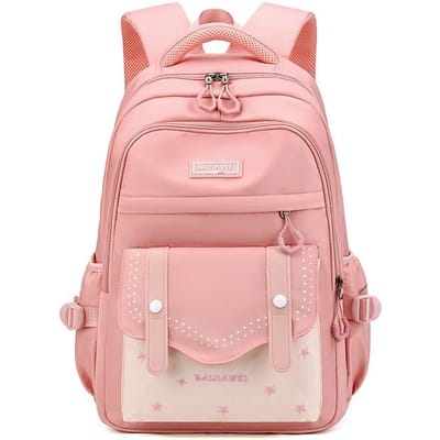 NIEUWE Kinder Orthopedie Schooltassen Kinder Rugzak Basisschool Rugzak Voor Tiener Meisjes Waterdichte Rugzakken Boekentas mochila beige