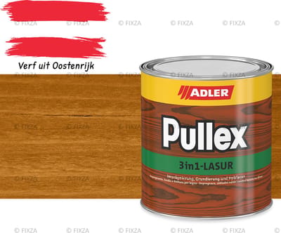 ADLER Pullex 3in1-Lazuur Autumn, bruine beits 0,75 liter