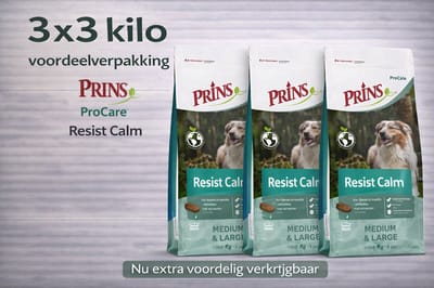 Prins ProCare Resist Calm - 3x 3kg Voordeelverpakking