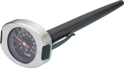 Taylor Thermometer Pro 15,5 X 4,5 X 3,5 Cm Rvs Zilver
