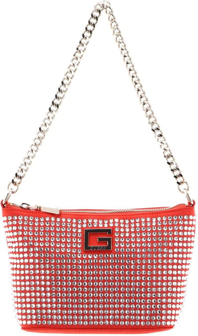 GUESS Schoudertas Spark Micro Mini Bag Orange Oranje