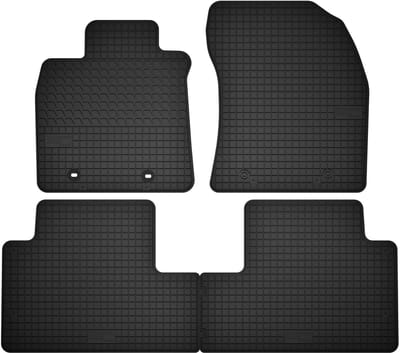 Wielganizator SolidTread – Auto Vloermatten – Toyota Avensis III T27 – Zwart – 4 Stuks