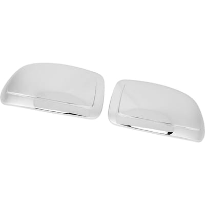 1 Paire Cache Rétroviseur Latéral Capuchon Gauche Droite Boîtier de Rétroviseur de Porte Remplacement Pour Chevy Silverado 1999 à 2006 Galvanoplastie white