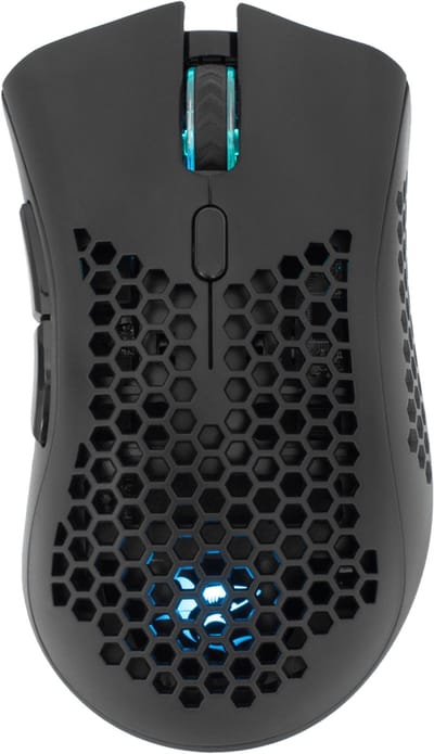 White Shark LIONEL Wireless - Gaming muis - Optisch - 6 knoppen - Zwart